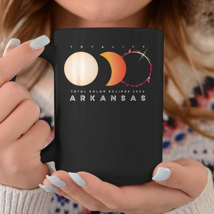 Solar Eclipse 2024 Arkansas Total Eclipse America Graphic Coffee Mug Personalized Gifts