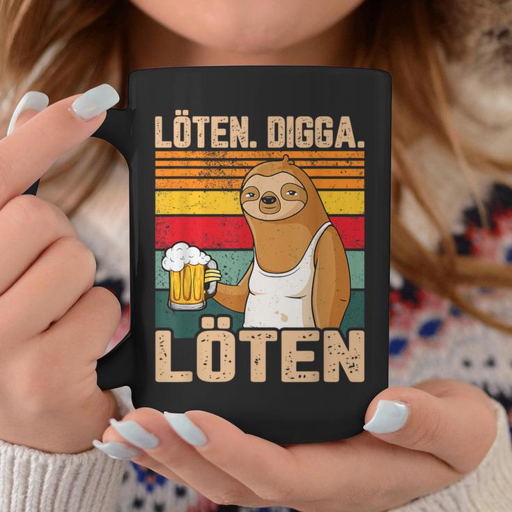 Soldering Digga Soldering Beer Drink Beer Sloth Tassen Lustige Geschenke