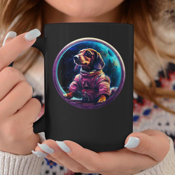 Space Dachshund Dog Mum Dad Dachshund Tassen Lustige Geschenke