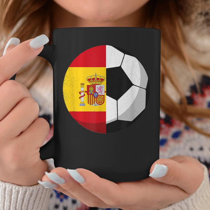 Spanien Flagge Fußball Mama Spanischer Fußball Papa Tassen Lustige Geschenke