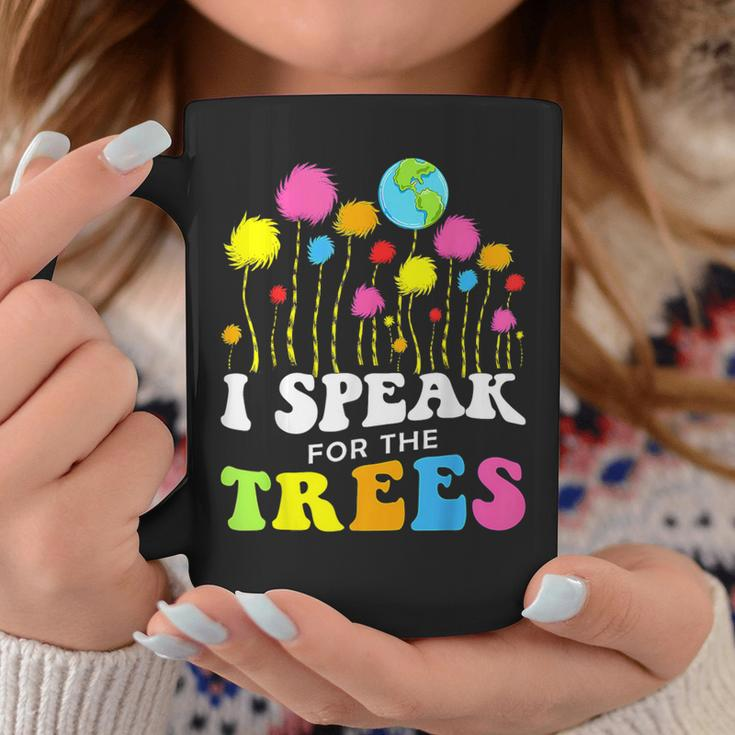 I Speak For Trees Earth Day Save Earth Insation Hippie Coffee Mug Funny Gifts