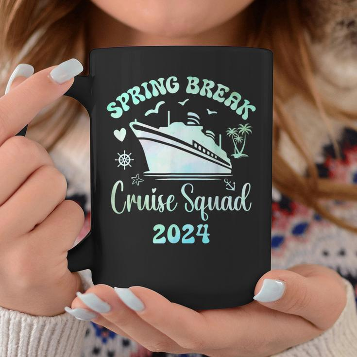 Spring Break Cruise Squad 2024 Trip Family Matching Vacation Coffee Mug Personalized Gifts