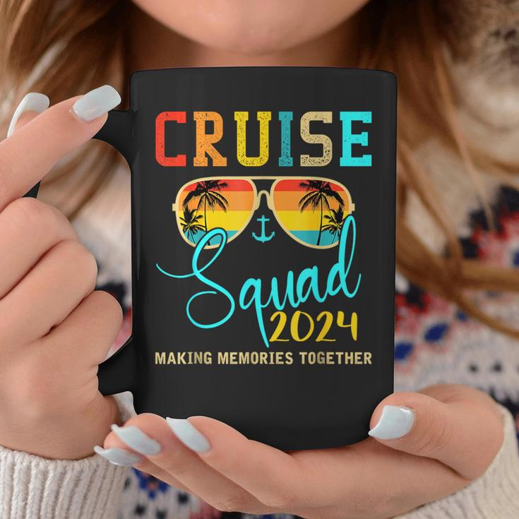 Squad Crew Cruise 2024 Summer Vacation Matching Family Group Coffee Mug Unique Gifts