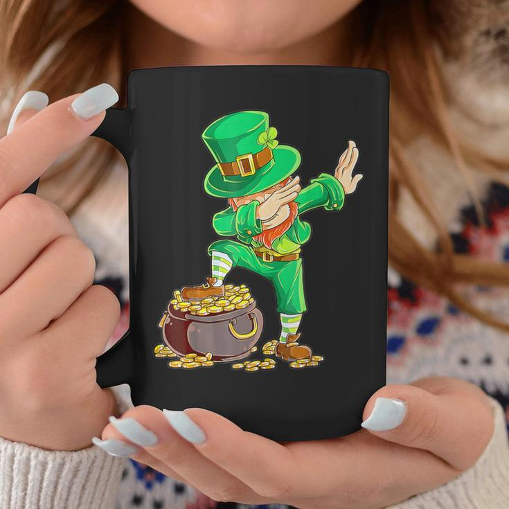 St Patrick's Day Dabbing Leprechaun Boys Dab Dance Coffee Mug Personalized Gifts