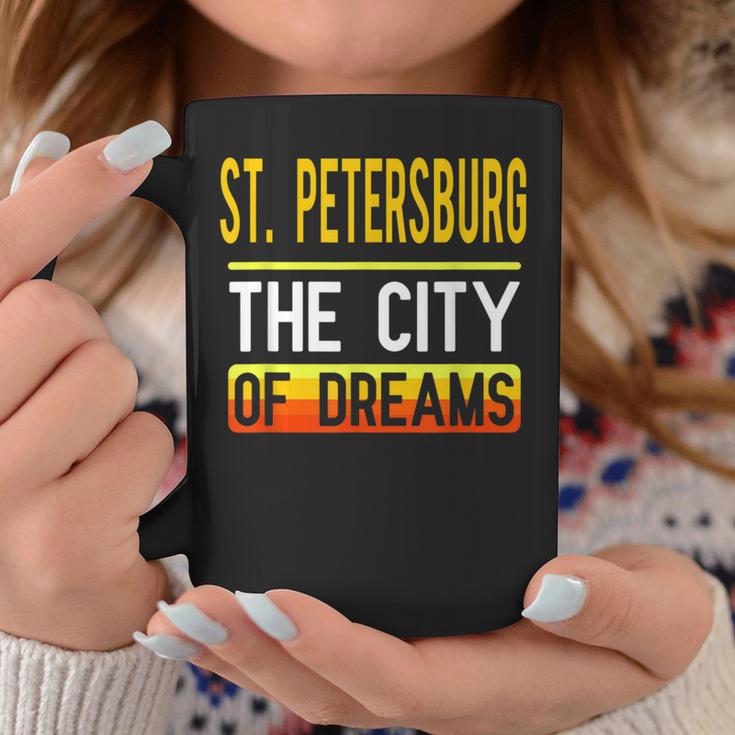 St Petersburg The City Of Dreams Florida Souvenir Coffee Mug Unique Gifts