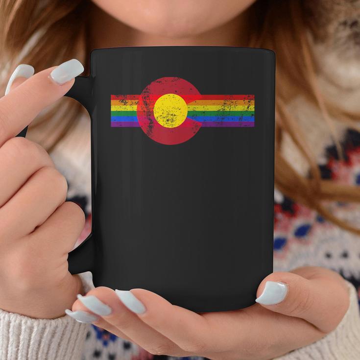 State Of Colorado Flag Gay Pride Lgbtq Coffee Mug Unique Gifts