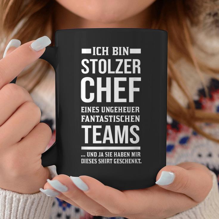 Stolzer Chef Eines Fantastische Teams Chef Sayings Tassen Lustige Geschenke