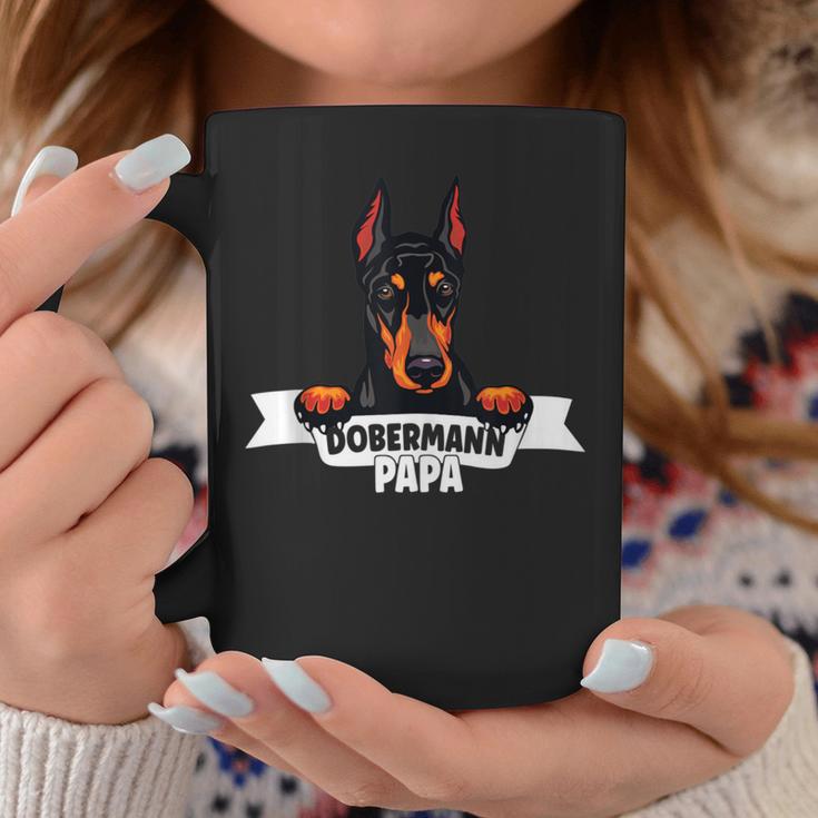 Stolzer Dobermann Papa Für Alle Dobermann Papas Tassen Lustige Geschenke