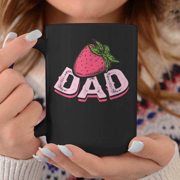 Strawberry Papa Strawberry Fruit Lover Strawberry Fathers Day Coffee Mug Unique Gifts