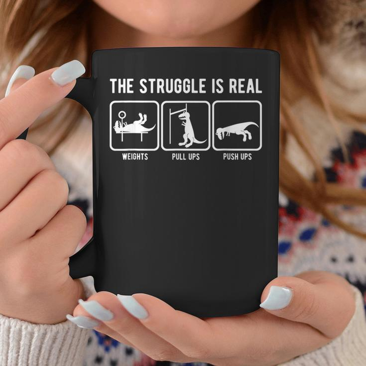 The Struggle Is RealRex Gym Workout Coffee Mug Unique Gifts