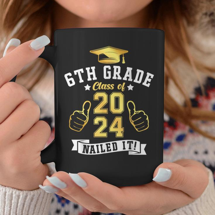 Students 6Th Grade Class Of 2024 Nailed It Graduation Coffee Mug Unique Gifts