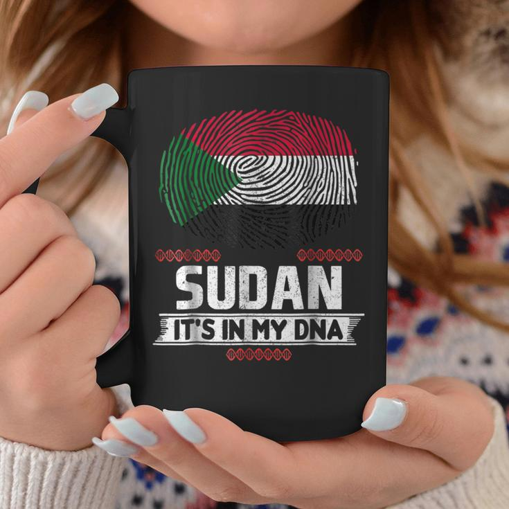 Sudan It's In My Dna Sudanese Flag Coffee Mug Unique Gifts