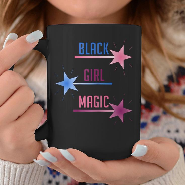 Summer Fashion Casual Girl Top Black Girl Magic Wand Coffee Mug Unique Gifts