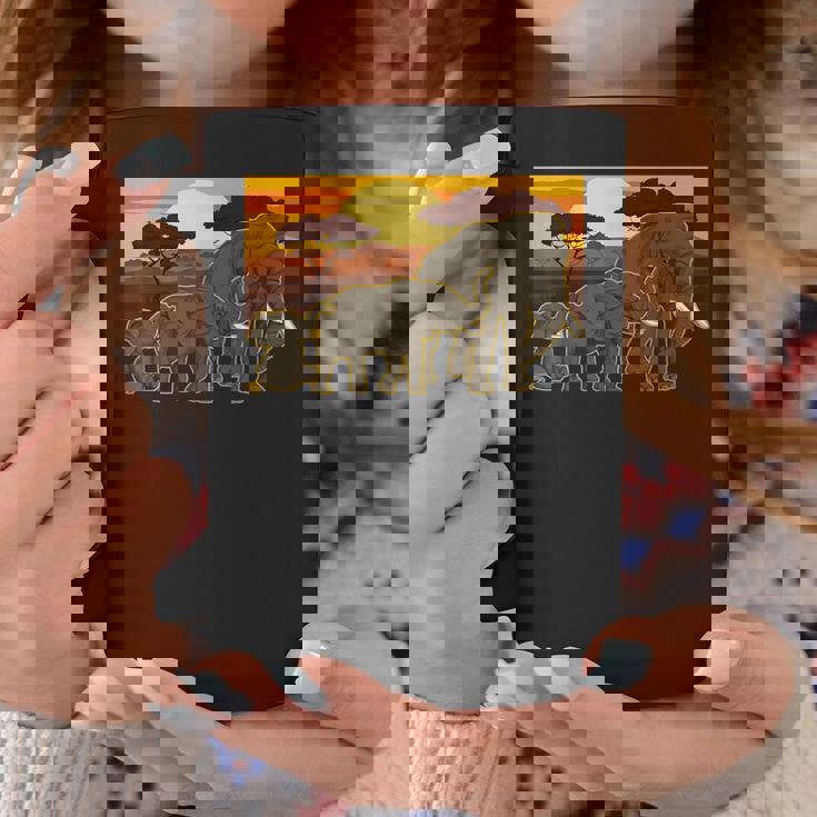 Sunset Elephant Family Africa Animal Safari Elephant Coffee Mug Personalized Gifts Sunset Elephant Family Africa Animal Safari Elephant Coffee Mug Personalized Gifts