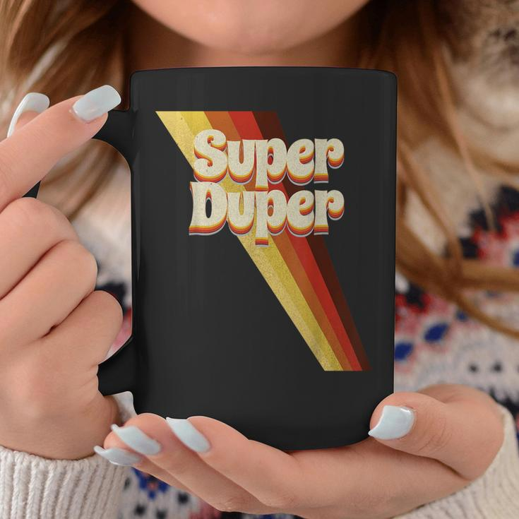 Super Duper Seventies 70'S Cool Vintage Retro Style Graphic Coffee Mug Unique Gifts