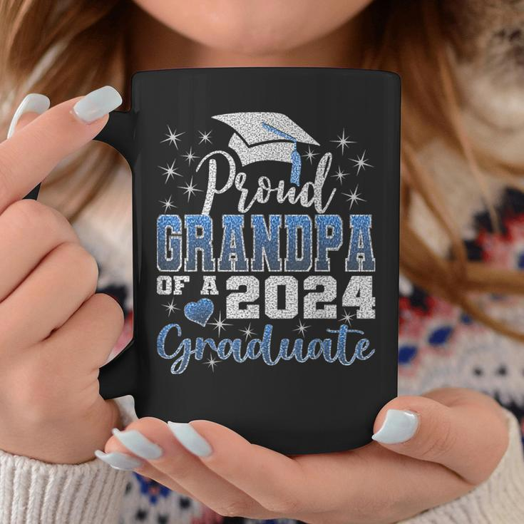 Super Proud Grandpa Of 2024 Graduate Awesome Family College Coffee Mug Unique Gifts