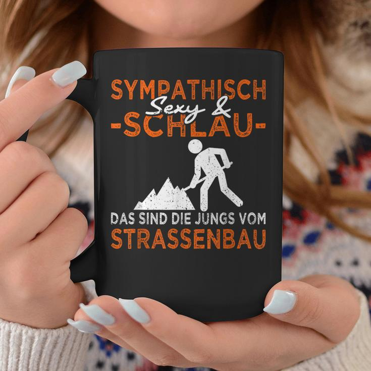 Sympathic And Schlau Strassenbau & Street Keeper Black S Tassen Lustige Geschenke