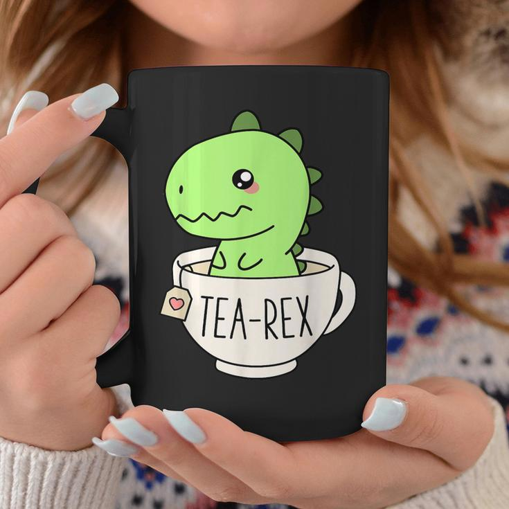 Tea-Rex Cute T-Rex Dinosaur Kawaii Dino Pun Tassen Lustige Geschenke