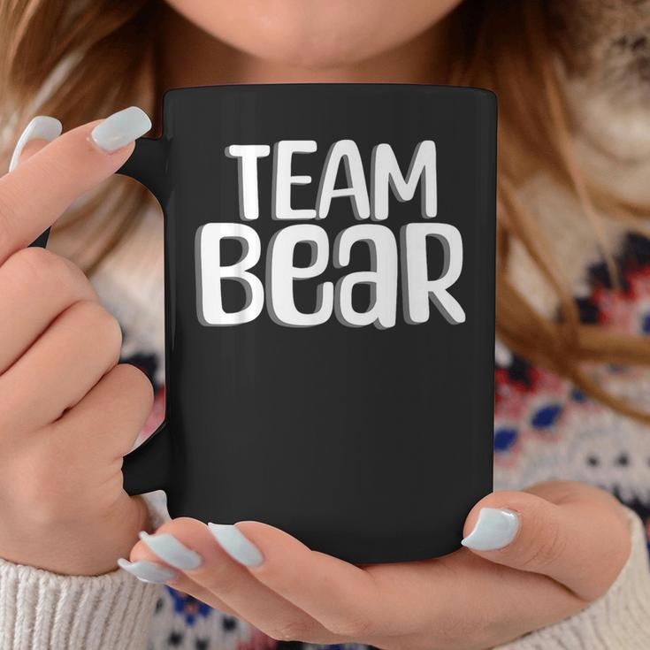 Team Bear Bears Vs Man I Choose Bears Coffee Mug Unique Gifts