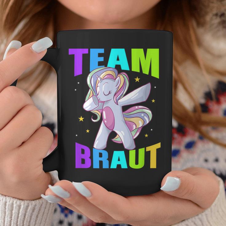 Team Braut Einhorn Hochzeit Unicorn Junggesellenabschied Tassen Lustige Geschenke