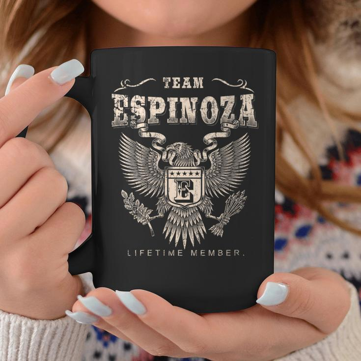 Team Espinoza Family Name Lifetime Member Coffee Mug Funny Gifts