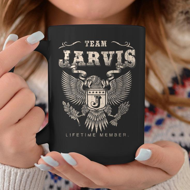 Team Jarvis Family Name Lifetime Member Coffee Mug Funny Gifts