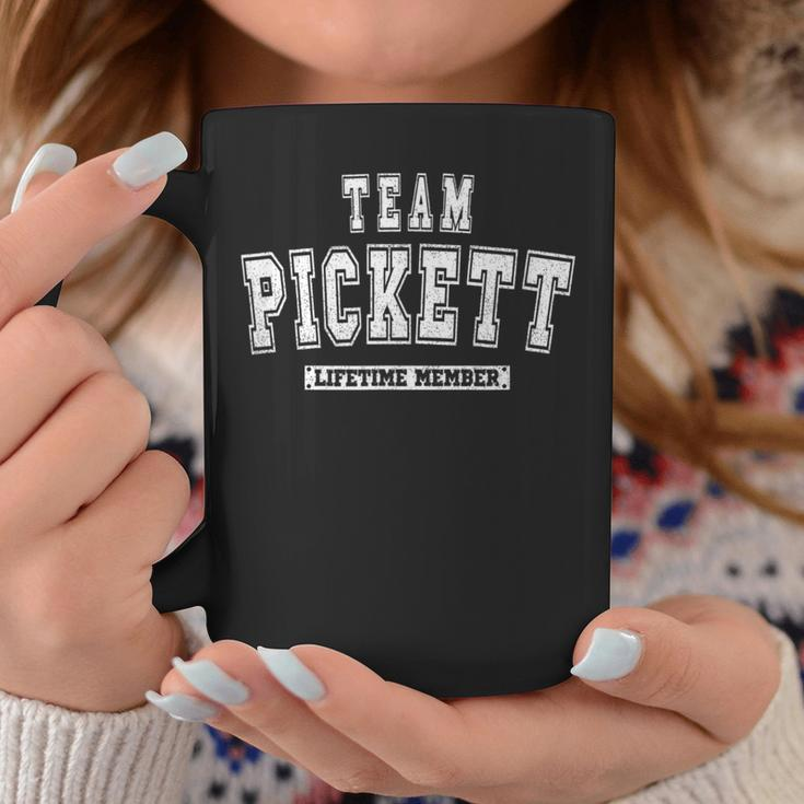 Team Pickett Lifetime Member Family Last Name Coffee Mug Funny Gifts