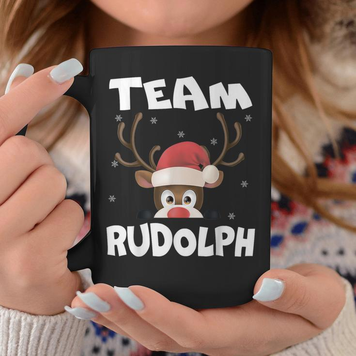 Team Rudolph Xmas Reindeer Deer Lover Tassen Lustige Geschenke