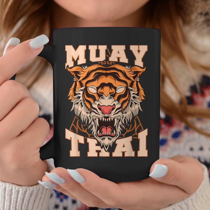 Thai Boxer Tiger Muay Thai Tassen Lustige Geschenke