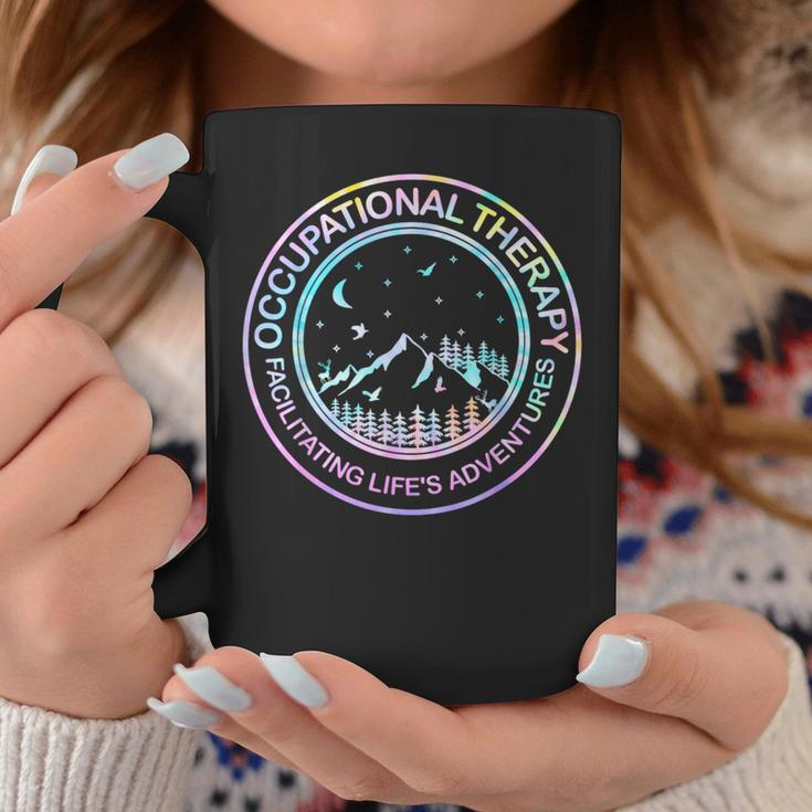 Tie Dye Occupational Therapy Facilitating Life's Adventures Coffee Mug Unique Gifts