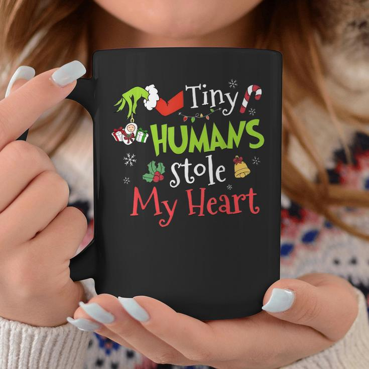 Tiny Humans Stole My Heart Nicu Nurse Christmas Coffee Mug Unique Gifts