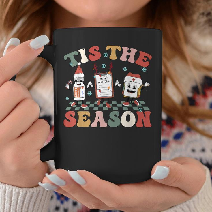 Tis The Season Christmas Pacu Er Icu Critical Care Nurse Coffee Mug Unique Gifts