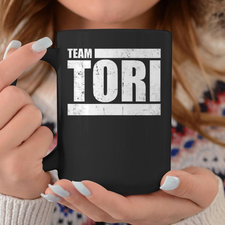 The Tori Challenge Team Tori Distressed Coffee Mug Unique Gifts