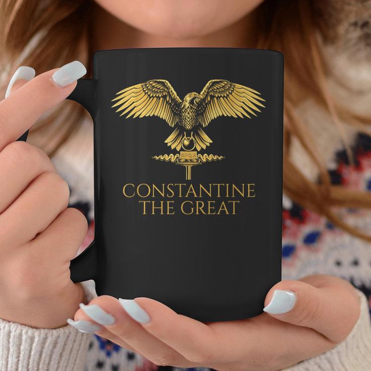 Historia Romana Antigua Constantino El Grande Spqr Rome Taza de café Regalos divertidos