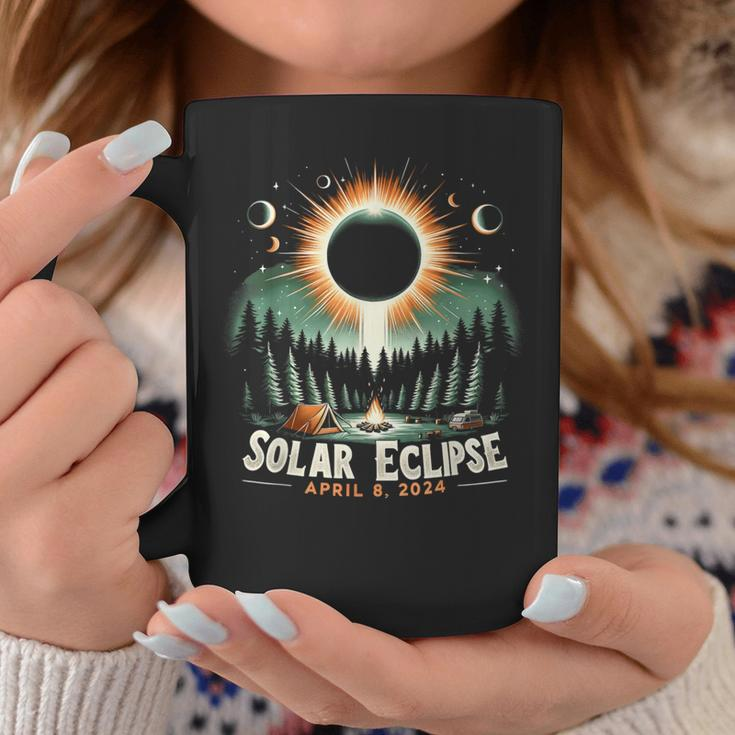 Total Solar Eclipse 04082024 American Solar Eclipse Coffee Mug Unique Gifts