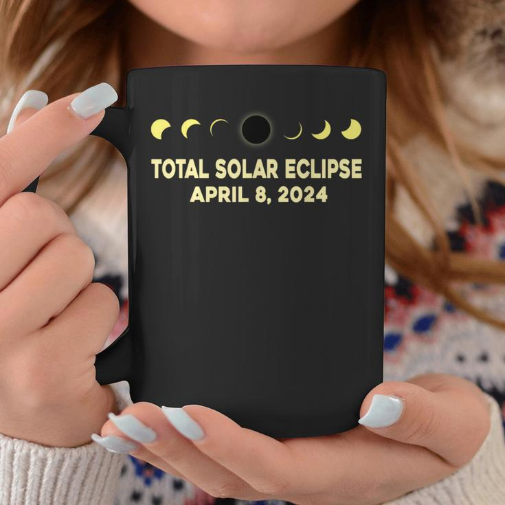 Total Solar Eclipse 2024 Solar Eclipse April 8 2024 Coffee Mug Unique Gifts