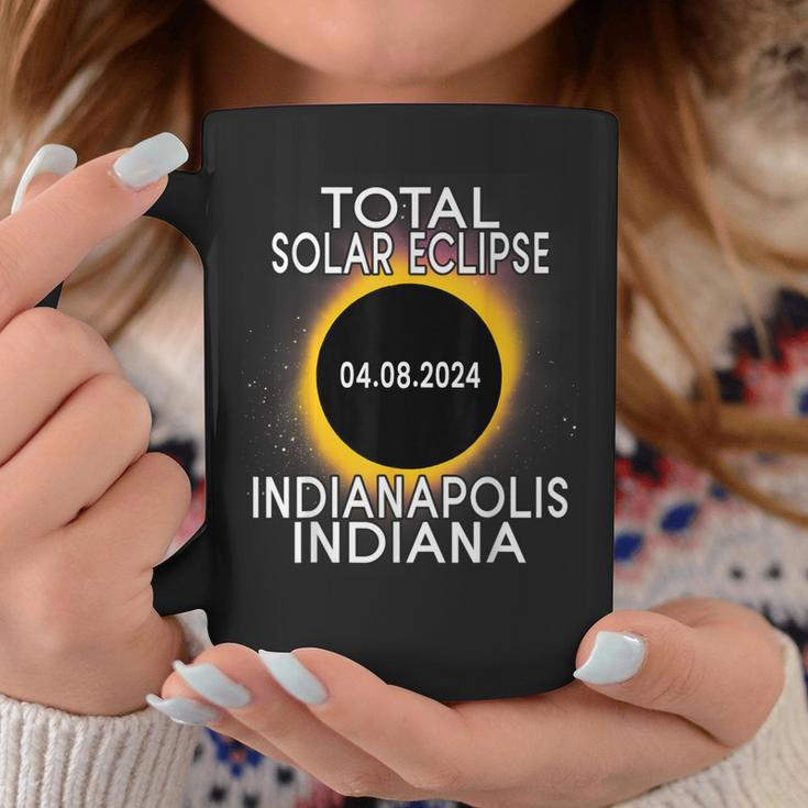Total Solar Eclipse 2024 Indianapolis Indiana Totality Coffee Mug Unique Gifts