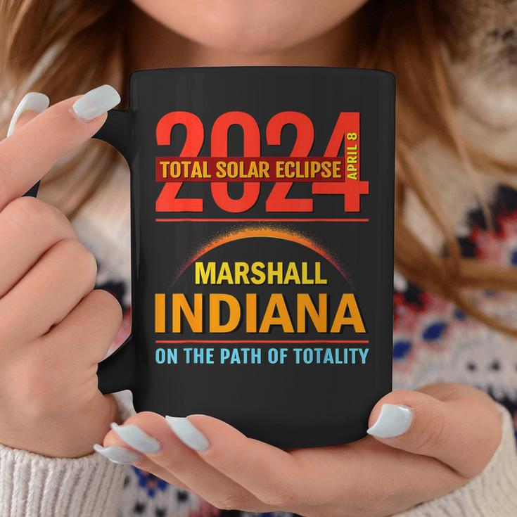 Total Solar Eclipse 2024 Marshall Indiana April 8 2024 Coffee Mug Unique Gifts