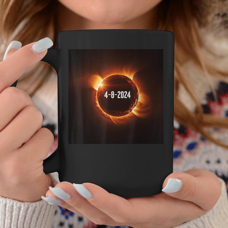 Total Solar Eclipse 2024 Spring April 2024 Cool Coffee Mug Unique Gifts