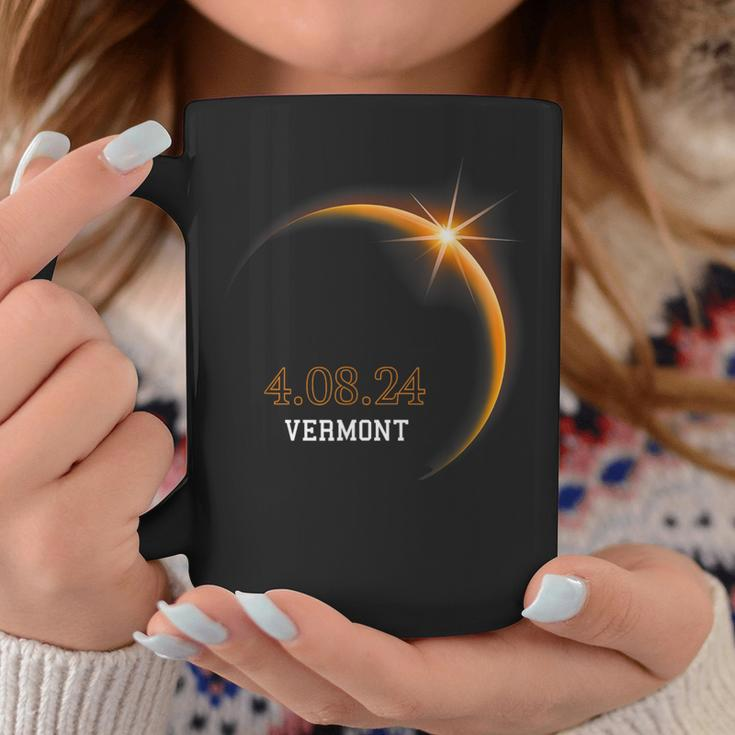 Total Solar Eclipse 2024 Vermont Totality Spring 40824 Coffee Mug Unique Gifts