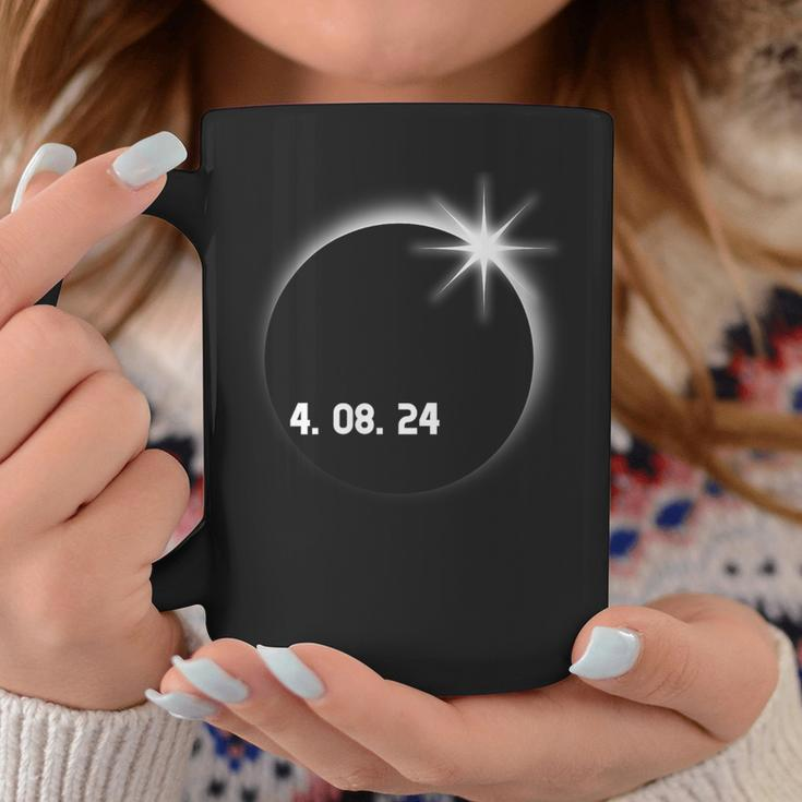 Total Solar Eclipse Spring April 8Th 2024 America Totality Coffee Mug Unique Gifts