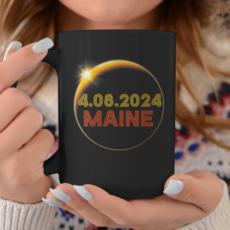 Totality 04 08 24 Total Solar Eclipse 2024 Maine Party Coffee Mug Unique Gifts