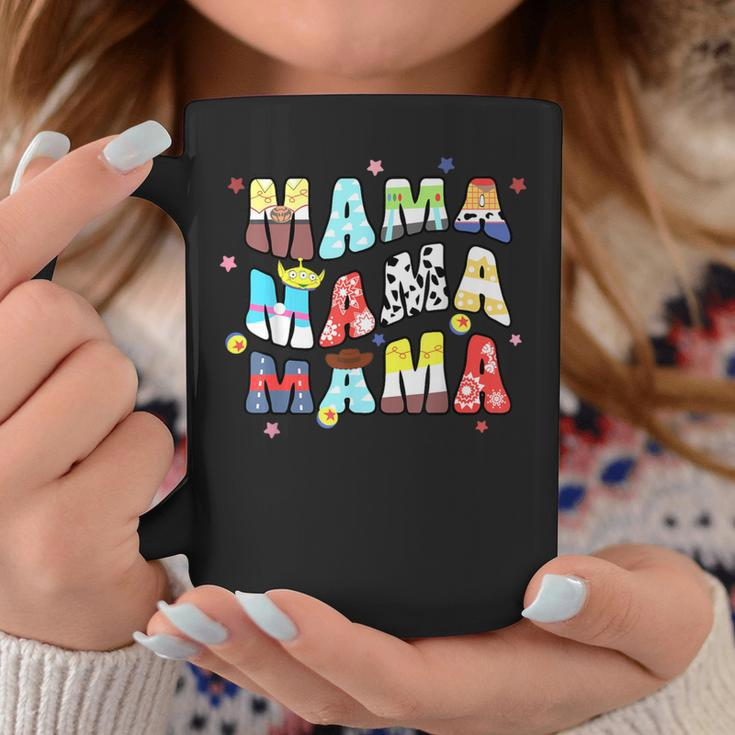 Toy Story Mama Boy Mom Mommy Groovy Happy Mother's Day Coffee Mug Funny Gifts