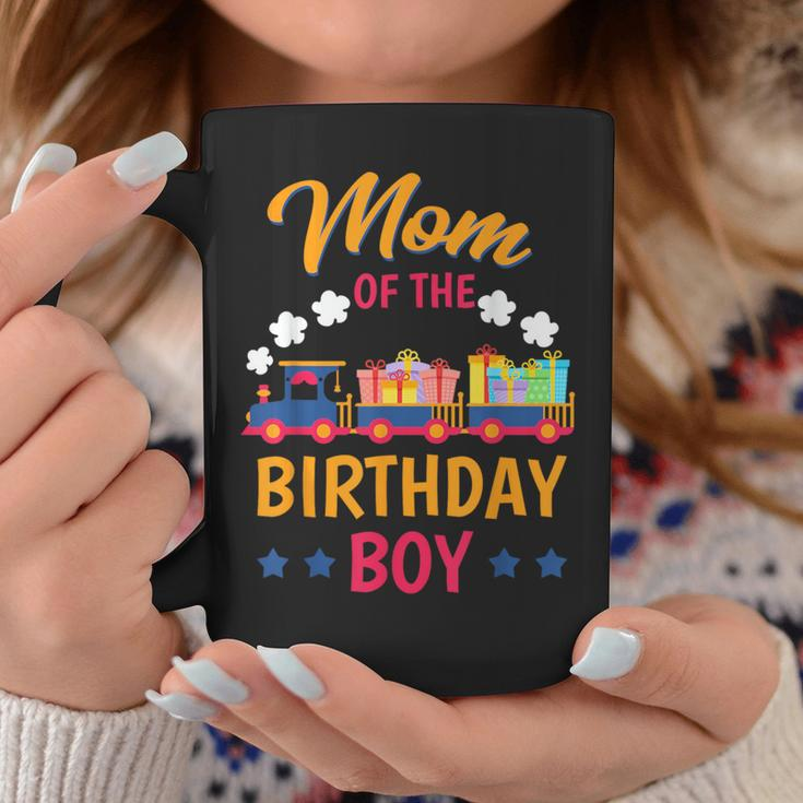Train Bday Party Railroad Mom Of The Birthday Boy Theme Coffee Mug Unique Gifts
