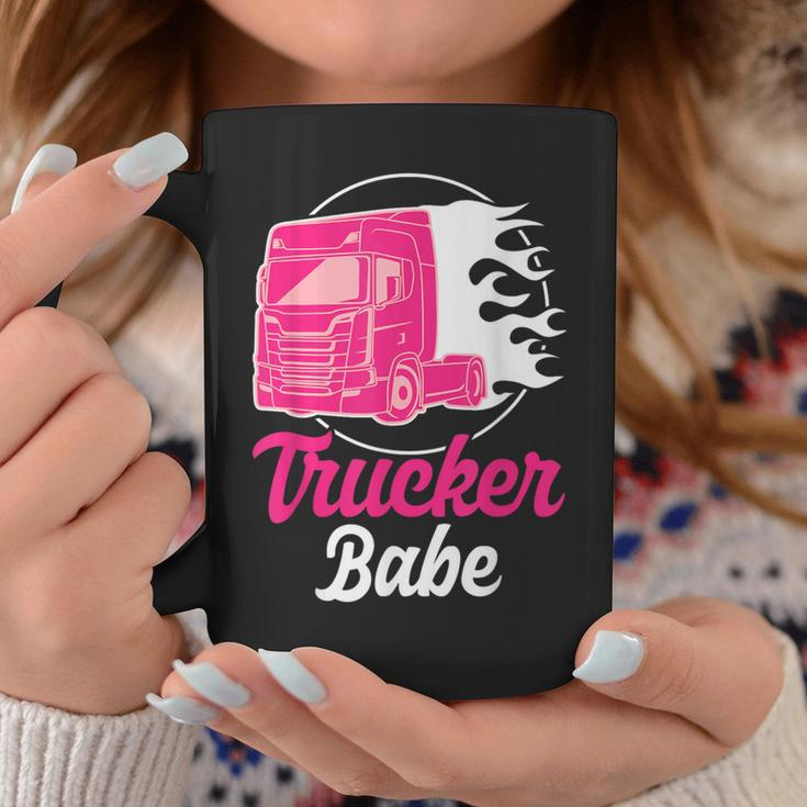 Trucker Babe Truck Driver And Trucker Tassen Lustige Geschenke