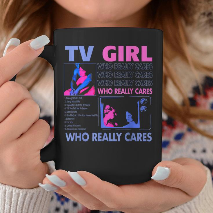 Tv Girl Who Really Care Coffee Mug Unique Gifts