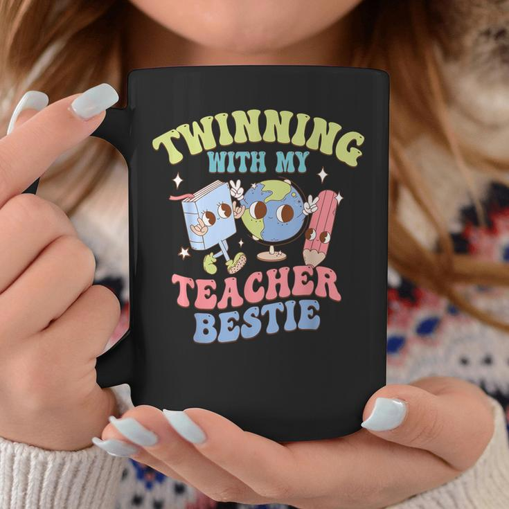 Twin Day For Spirit Week Teacher Bestie Matching Twinning Coffee Mug Funny Gifts