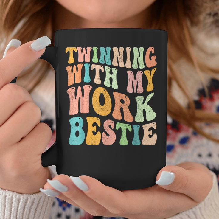 Twinning With My Work Bestie Spirit Week Best Friend Twin Coffee Mug Personalized Gifts