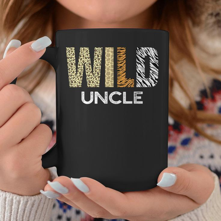 Uncle Of The Wild One Zoo Birthday Safari Jungle Animal Coffee Mug Personalized Gifts