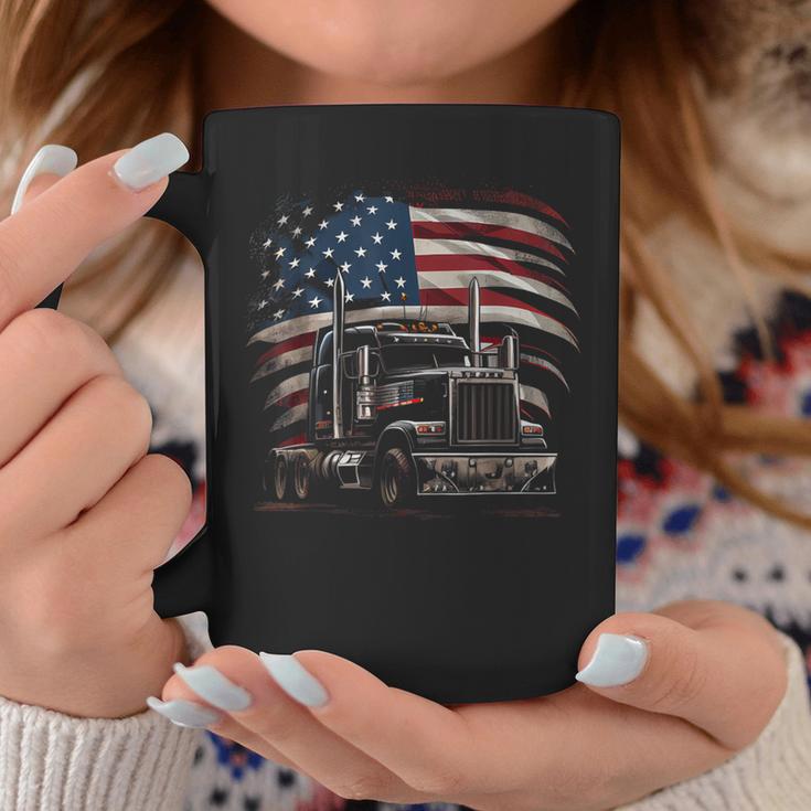 Us American Flag Trucker Truck Driver Tassen Lustige Geschenke